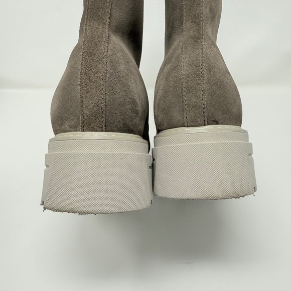 La Canadienne Delta Shearling Lined Suede Bootie Sz 10 - Picture 4 of 15